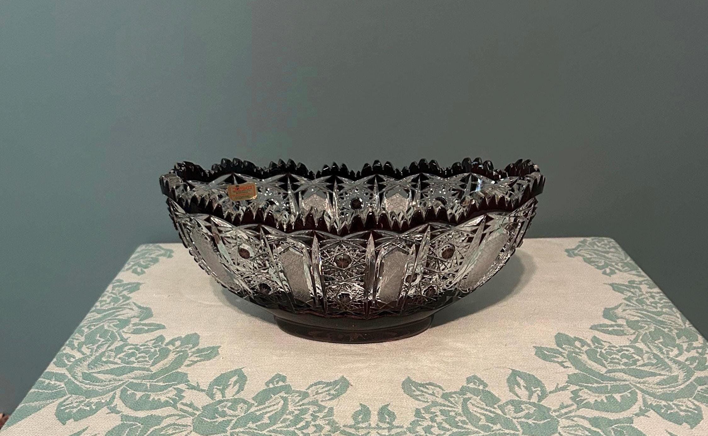 German Crystal Bowls - Etsy - Page 2
