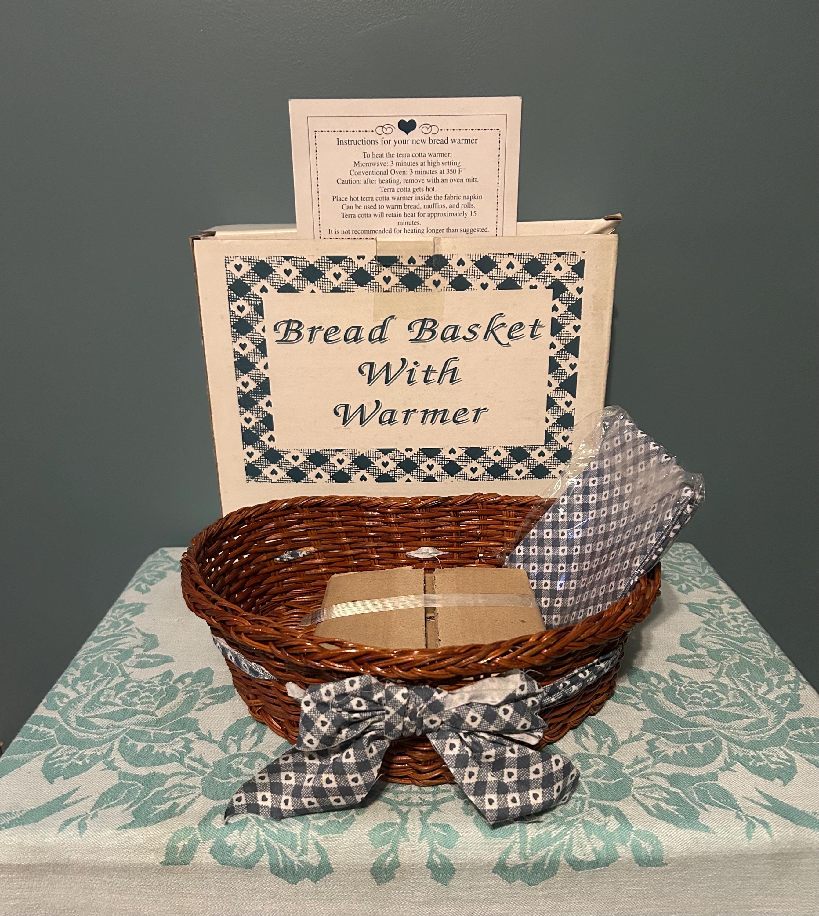 Blue and White Breadbox - Etsy