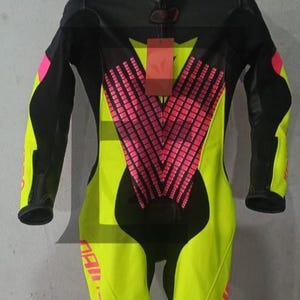 Dainese Motorbike Genuine Leather Racing Suit for Women Professional Biker&#39;s Premium Armored CE Approved Protectors