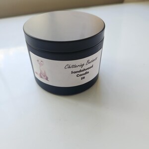 SANDALWOOD Soy Wax Container Candles