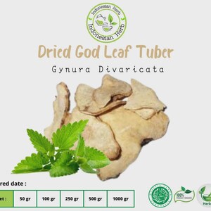 Dried God Leaf Tuber Dry Gynura Divaricata Premium Quality Organic Herb Spices Fresh Pure