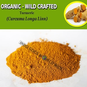 POWDER Turmeric Kunyit Kunir Curcuma Longa Organic WildCrafted Fresh Natural Herbs FREE SHIPPING