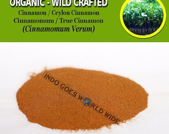 POEDER Kaneel Ceylon Kaneel Kaneel Kaneel Kaneel Verum Biologische WildCrafted Verse Natuurlijke Kruiden GRATIS VERZENDING