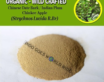 POWDER Chinese Date Bark Strychnos Lucida Bark Strychnos Lucida Organic WildCrafted Fresh Natural Herbs FREE SHIPPING