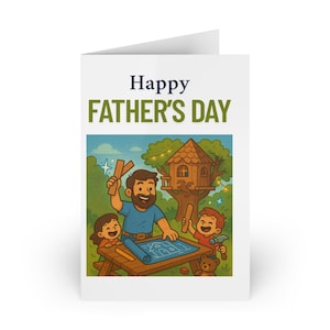 Cartes de voeux pour la fête des pères - Notes émouvantes pour les papas, lot de cartes pour les célébrations, créations faites main pour les vacances, cadeaux uniques