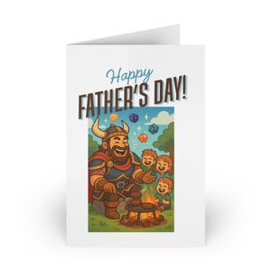 Grillige Vaderdagwenskaarten, perfect voor vaders, humoristische kaarten, Nat 20s Dad Joke Cards, unieke kaartenset, leuke cadeaus