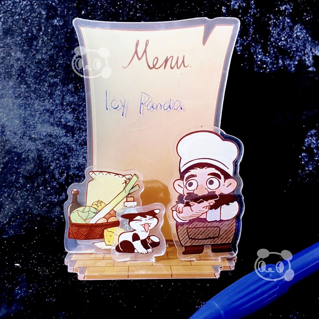 Note Tandee Senshi's Recipe Acrylic Erase Note Board Desktop Standee dungeon Meshi ...