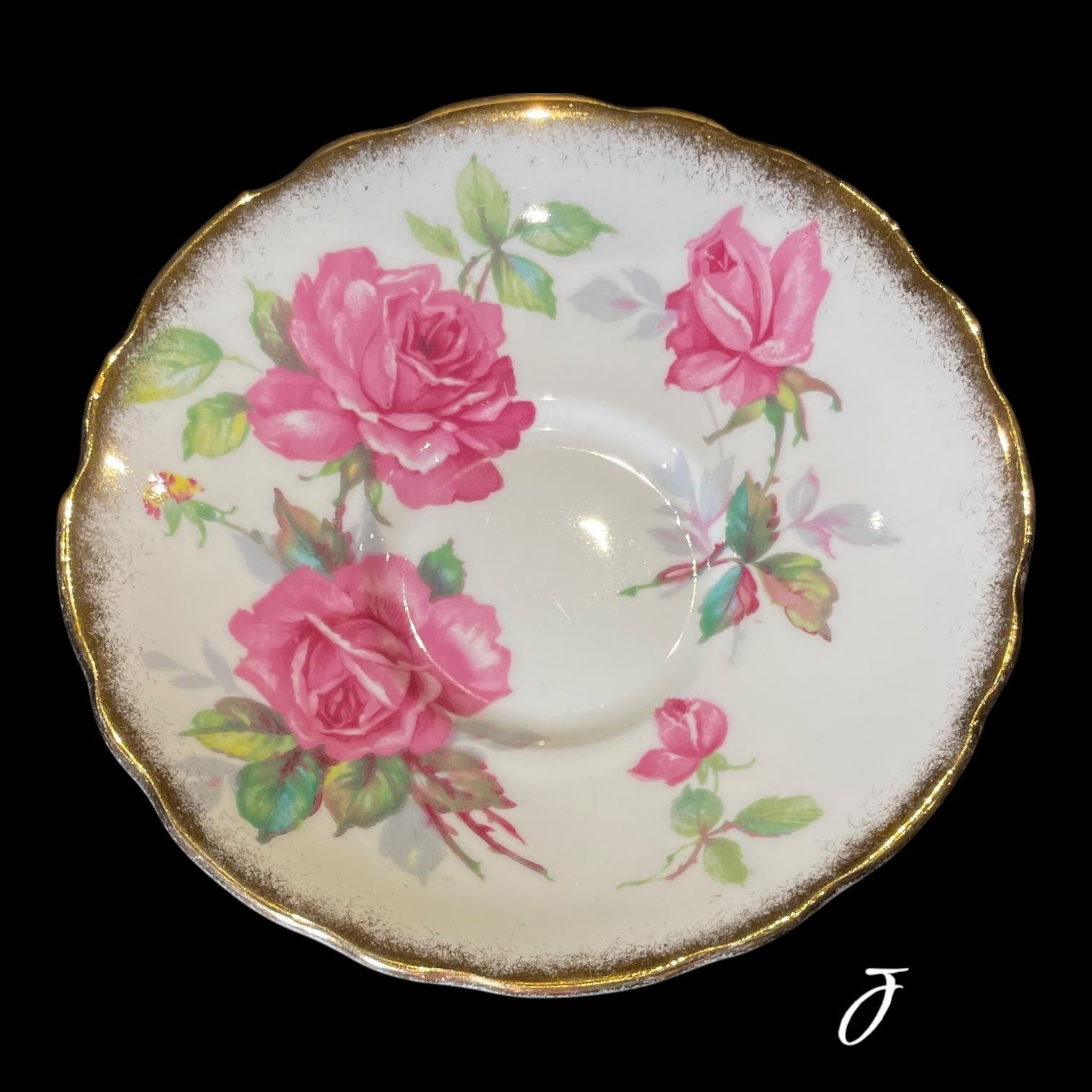 ロイヤルスタッフォード ピンクバークレーローズ ヴィンテージティー