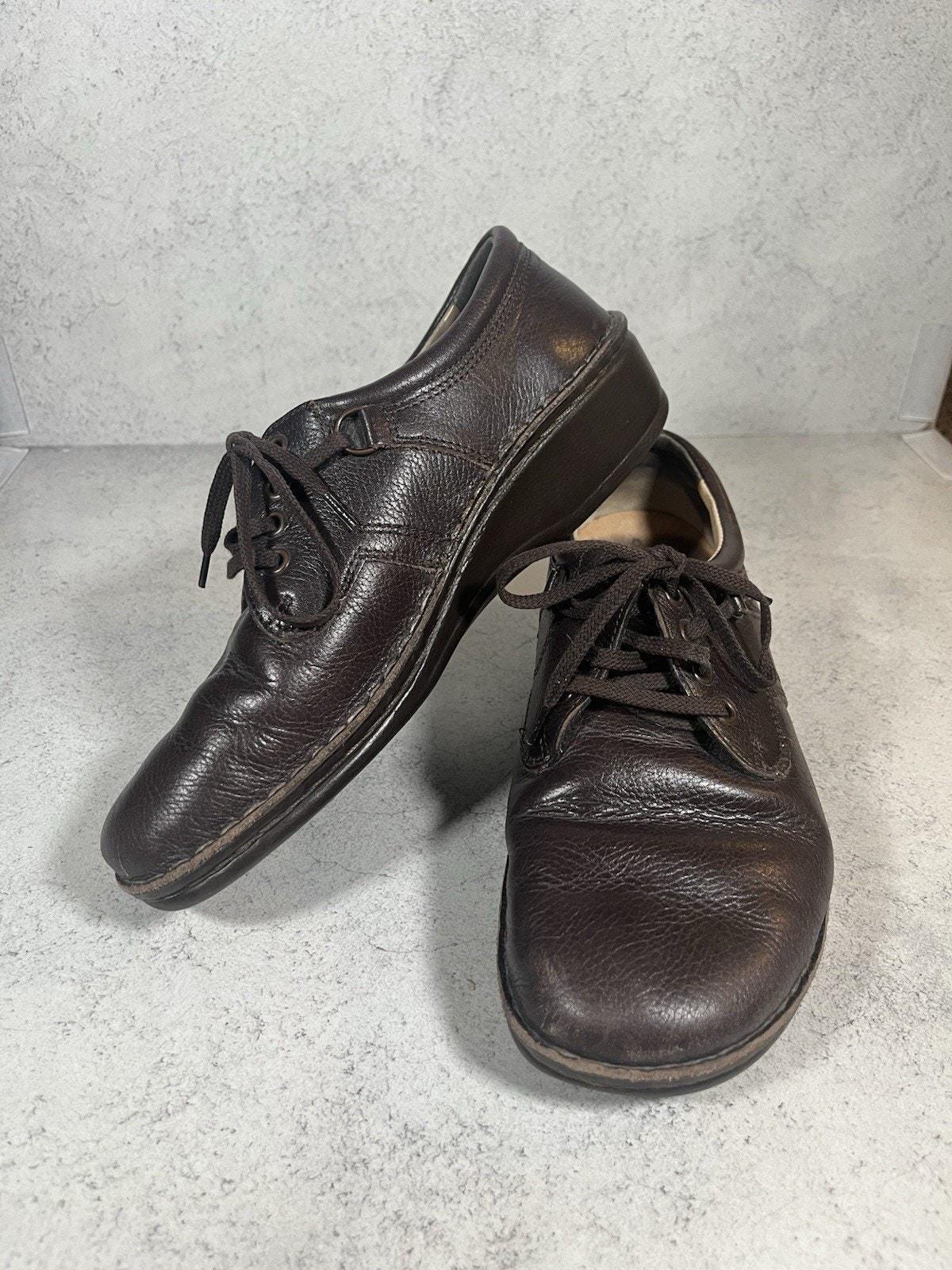 FINN COMFORT Shoes EU 40 US 7.5 Vaasa Black Leather Orthopedic Walking‎ Lace Up FINN COMFORT-VAASA-Black Leather Lace Up Shoes-Wide Toebox  main image 2