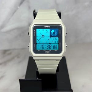Custom White Casio POP LF20W Blue Screen Mod