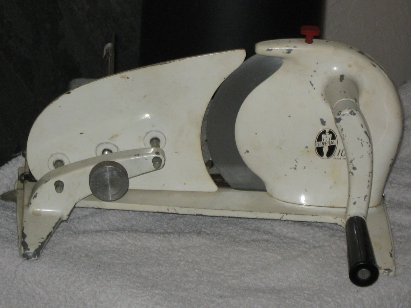 Vintage GENERAL MEAT Slicer 100 Manual Hand Crank Made In Etsy