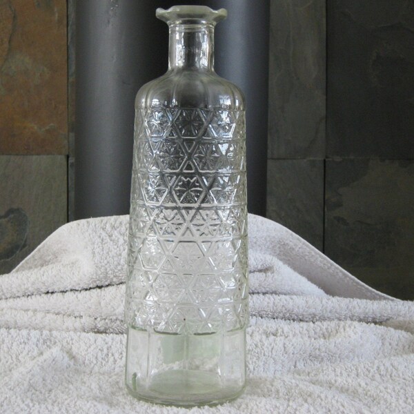 VINTAGE SCHENLEY Flasche, 10 Tall, Glas