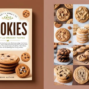 Gorgeous chocolate chip cookies, Cookies making process