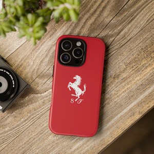 Telefon-Hülle, italienisches Rennerbe, Ferrari F1, Formel 1, Rennauto, robuste iPhone Abdeckung, schützende Samsung Galaxy Hülle