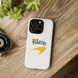 Oscar Piastri Phone Case - Tough Protective Cover for McLaren F1 Fans, Heavy Duty Shockproof Shell, Car Racing Gift