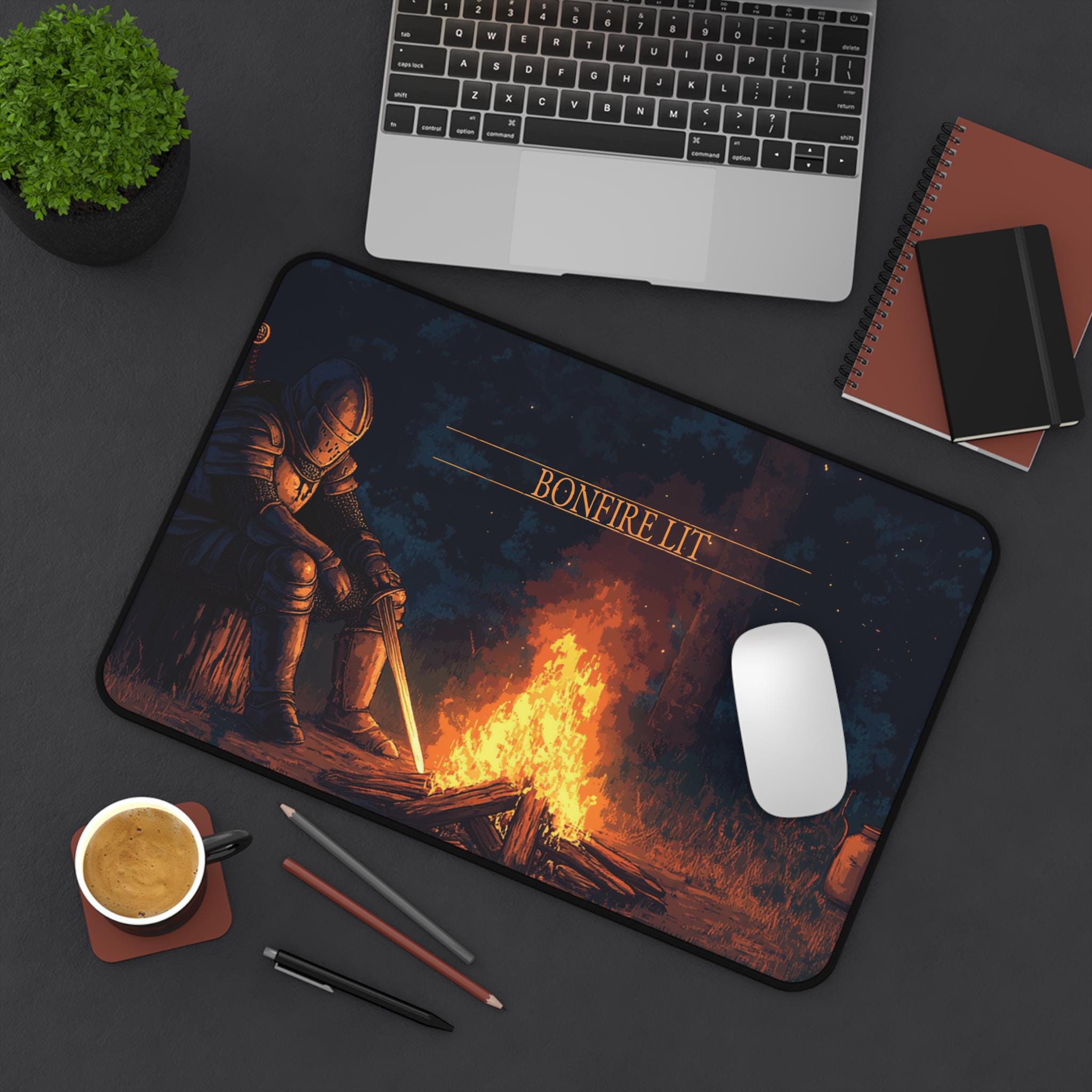 Square Mousepad With Non-Slip Rubber Base Christmas