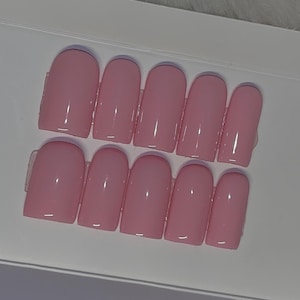 Solid Press On Nails - Classic Doll