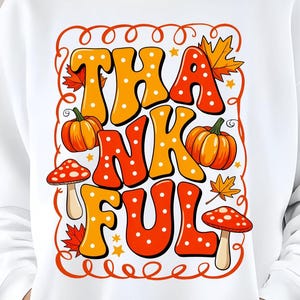 Image De Remerciement Preppy Automne, Saison Des Potirons, Action De Grâces, Champ De Citrouilles, Design De Chemise À La Mode, C'est L'automne D'automne, Saison Confortable, Sublimation png