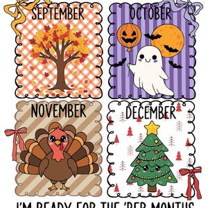 Cute Ber Months, Im Ready For the Ber Months Png, Fall & Holiday Sublimation Art (Digital Download), Preppy Fall Shirt Design, Trendy Shirt
