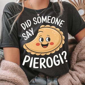 Funny Pierogi Design PNG: Yummy Food Art (Instant Download)
