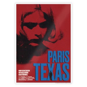 Póster de la película París, Texas