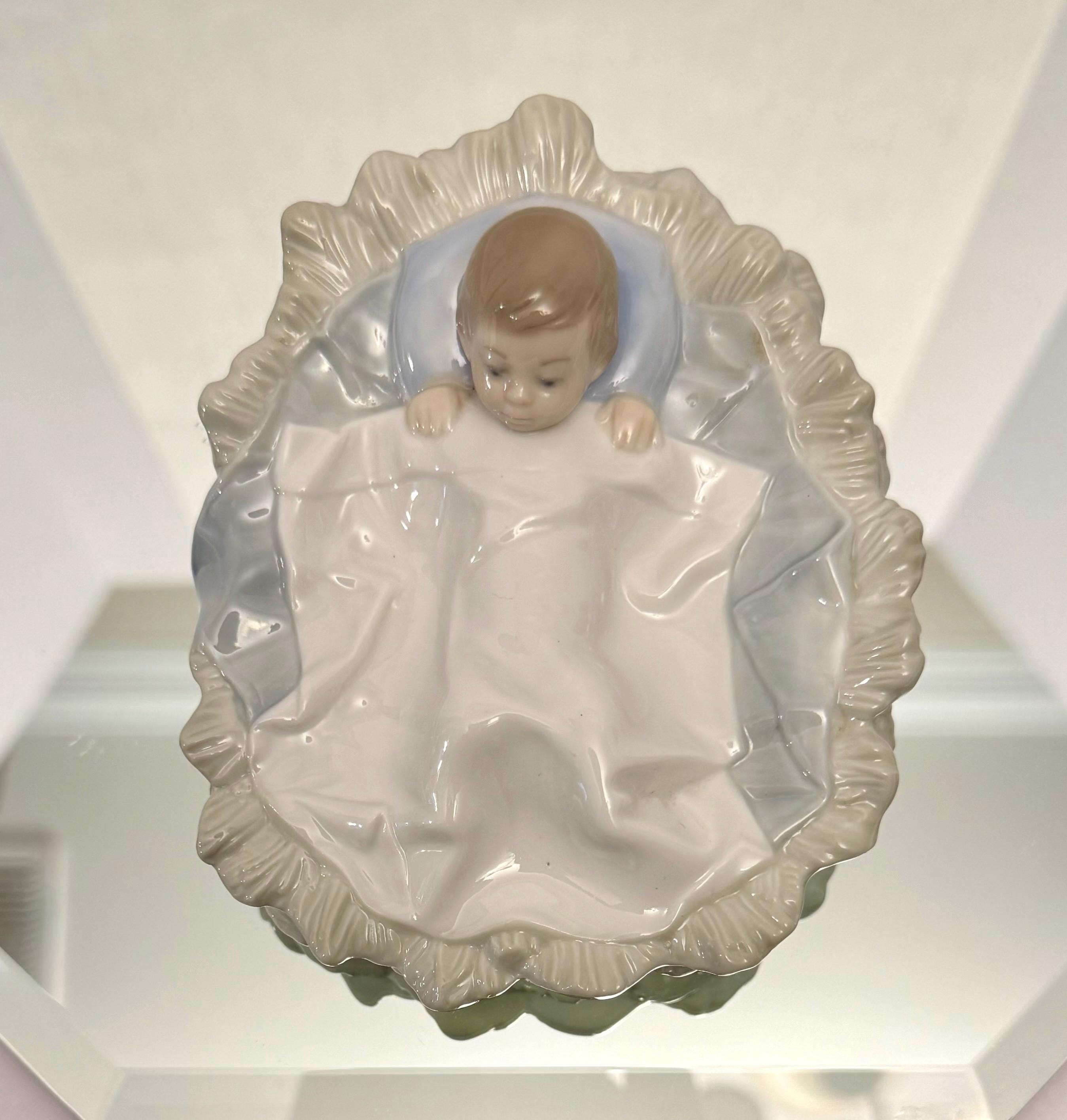 Vintage NAO Spain by Lladro Daisa 1985 Baby Jesus Porcelain