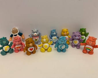 Vintage Care Bear Figures Original 3” 1980’s Posable Bears Choose Your Favorite!
