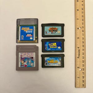 Lot Of 5 Nintendo Game Boy Games Various Titles Tested Working (No Cases) D-1.