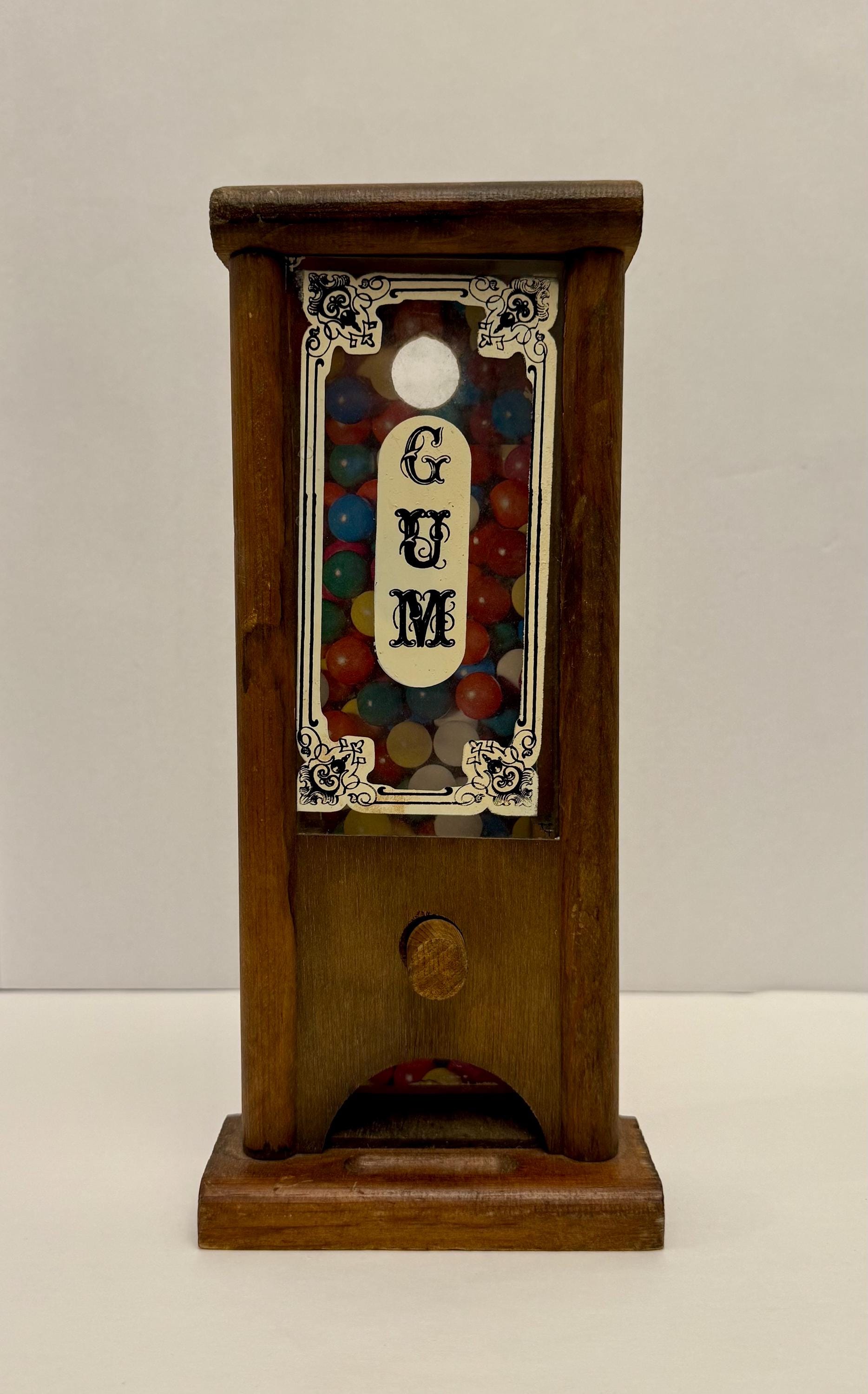 木製アンティーククラシックガムボールマシン風 楽天市場