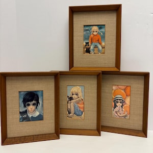 ビッグアイズ　　マーガレットキーン　絵画 レプリカ ビッグアイズ マーガレットキーン 絵画 レプリカ ヴィンテージ