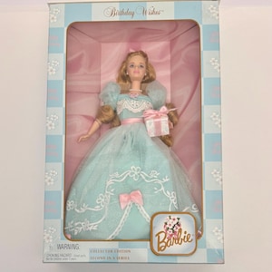 Vtg Mattel Barbie Birthday Wishes 1999 Collector’s Edition Second in Series NIB.