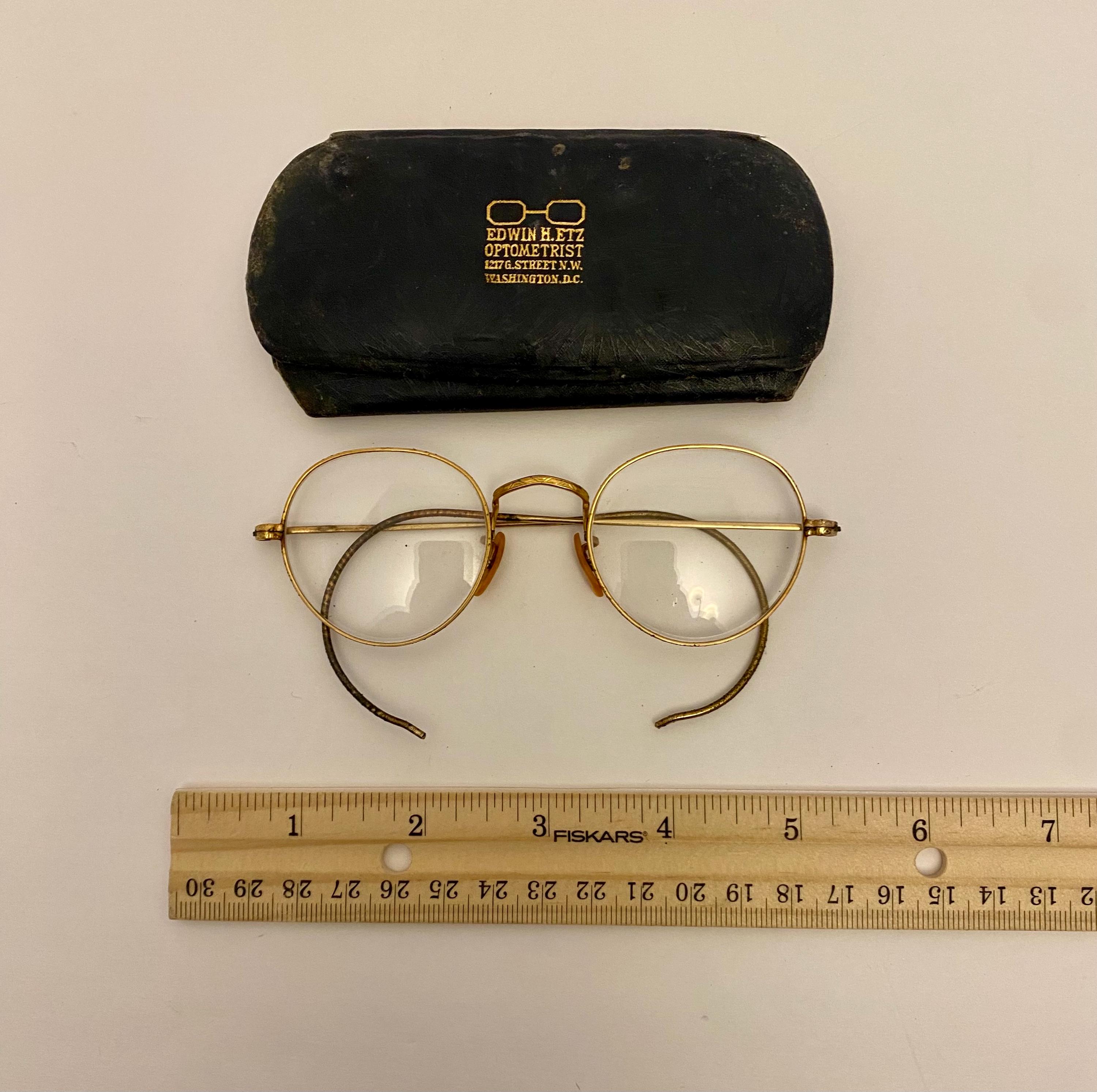 Vintage Bausch & Lomb Ful-vue 1/10 12K Gold Filled Wire Rim 