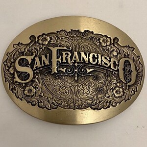 Unique Marjorie Baer SF Vintage Suede Belt with Antique Decorative Medallions Marjorie Baer Belt Womens Size 39.5 main image 4