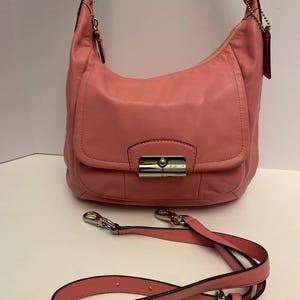 Vintage Coach Pink Hobo - Etsy