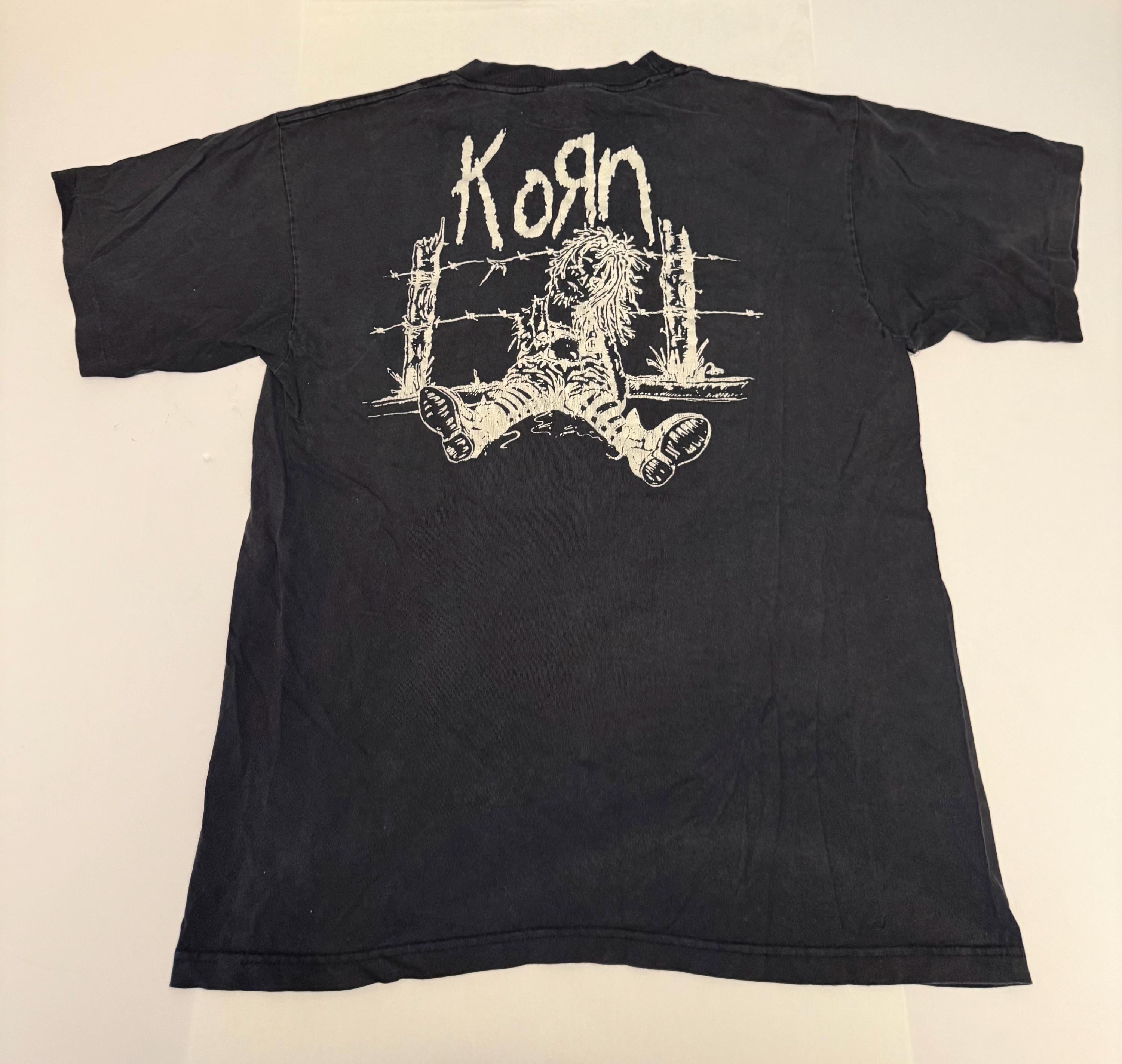 Vintage 1993 Korn T Shirt Neidermayer's Mind Demo Size LARGE