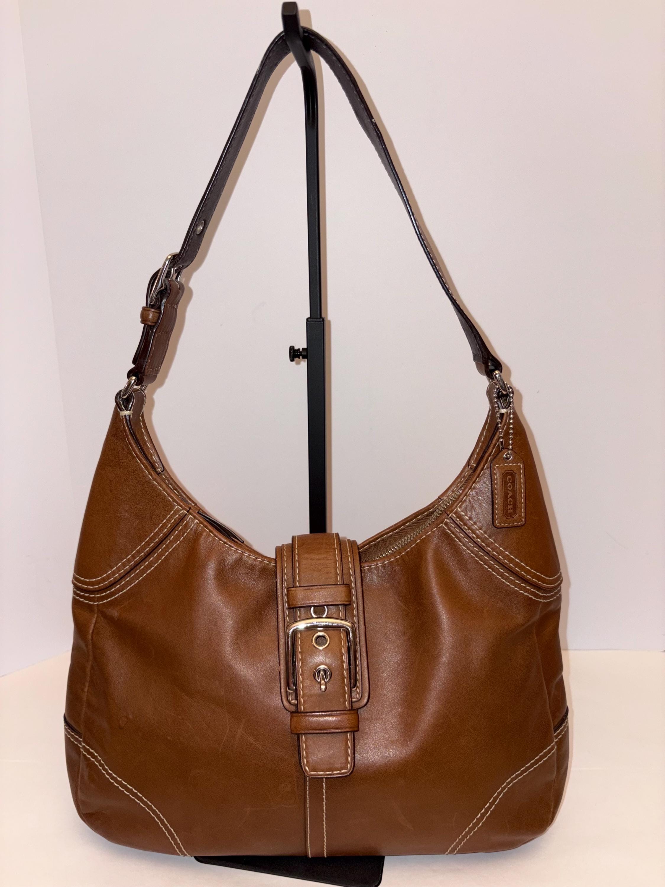 Brown vintage coach - Etsy.de