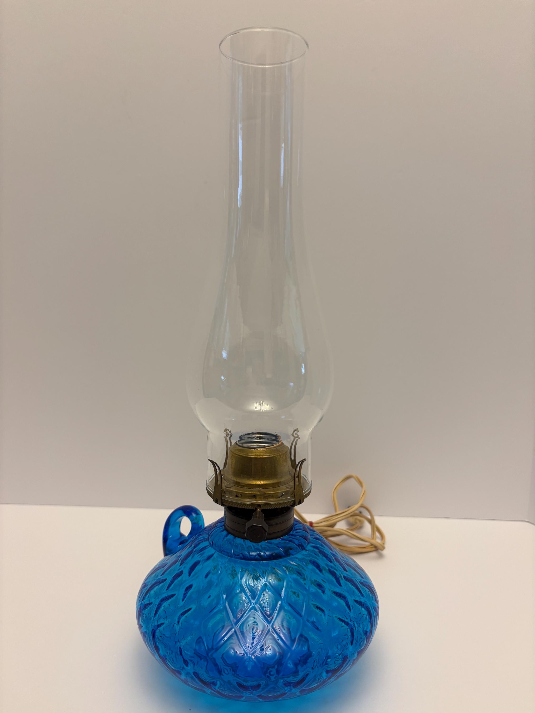 Fenton Lamp - Etsy