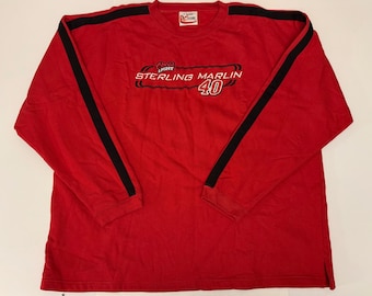 VTG Sterling Marlin #40 Coors Light Chase Authentics 2XL Long Sleeve Shirt.