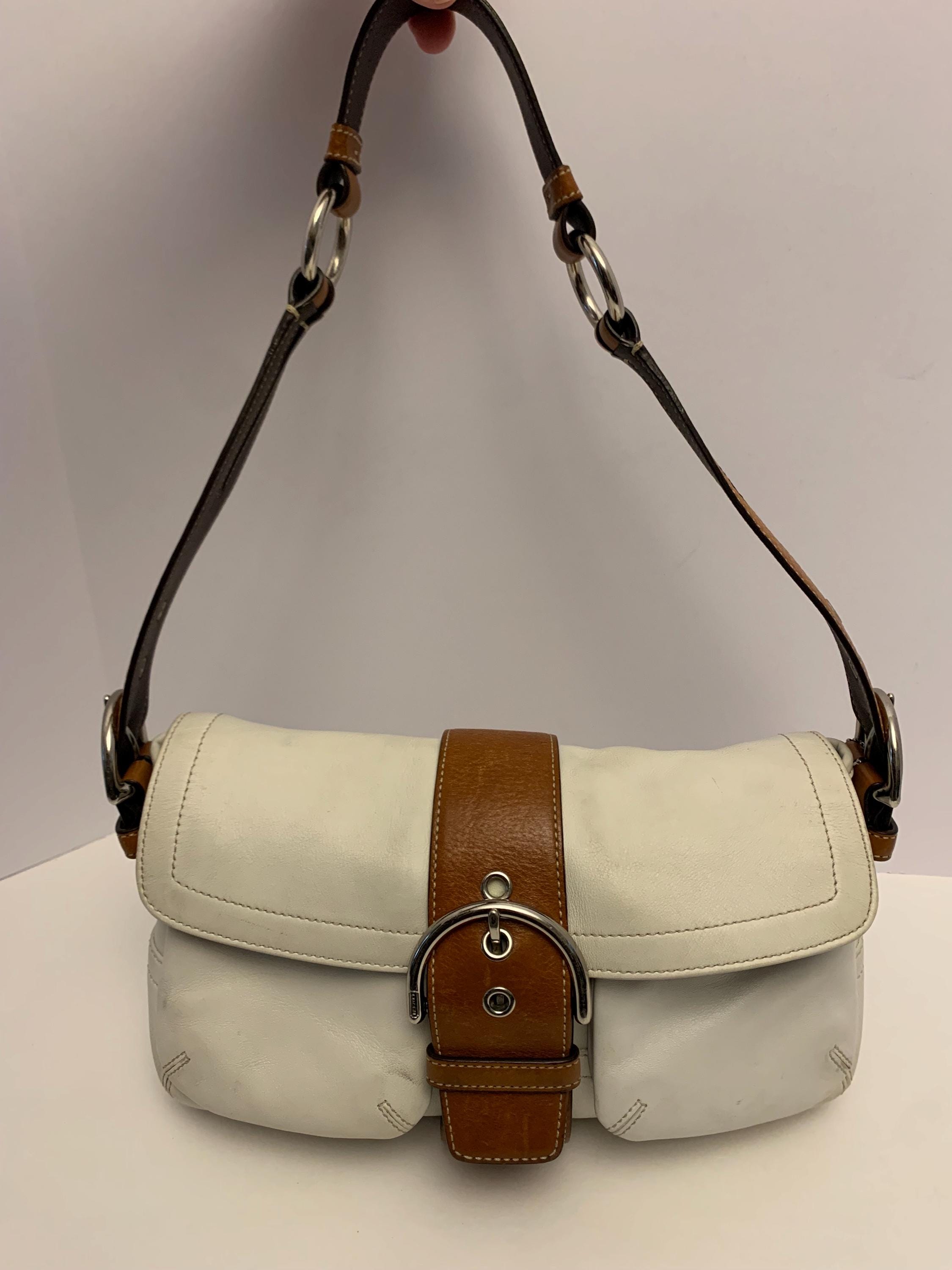 バッグ Vintage Coach Soho Small Satchel Leather Vintage coach soho bag - Etsy Polska