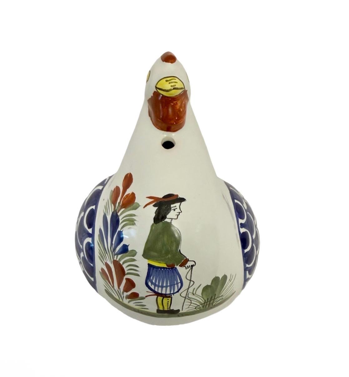 QUIMPER HB カンペール陶器　希少キャンドルホルダ２セット　匿名送料無料 Quimper henriot - Etsy 日本