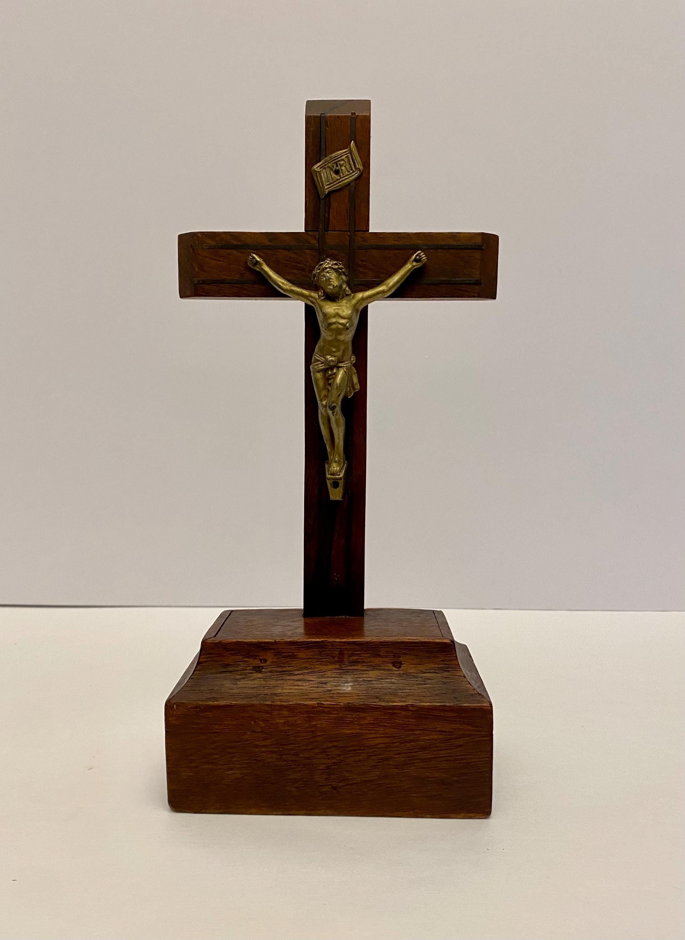 19世紀 フランスアンティーク ナポレオン三世様式 イエスキリスト 磔刑