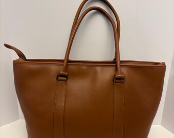 バッグ 60s L.L BEAN LEATHER TOTE BAG 60s LL Bean Script Label Leather Tote Bag | Parallel