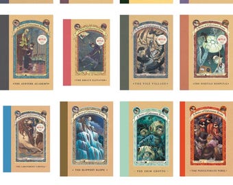 A Series of Unfortunate Events Books Lemony Snicket Children Novels Book Set! Start the series or add to your set! *Read*