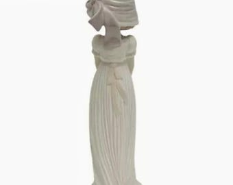 ヴィンテージ 2004 リヤドロ「リトル レディ」磁器 8 インチ