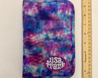 Planificador vintage de sirena con teñido anudado de Lisa Frank Y2K (sin contenido), año 2000, HTF poco común.