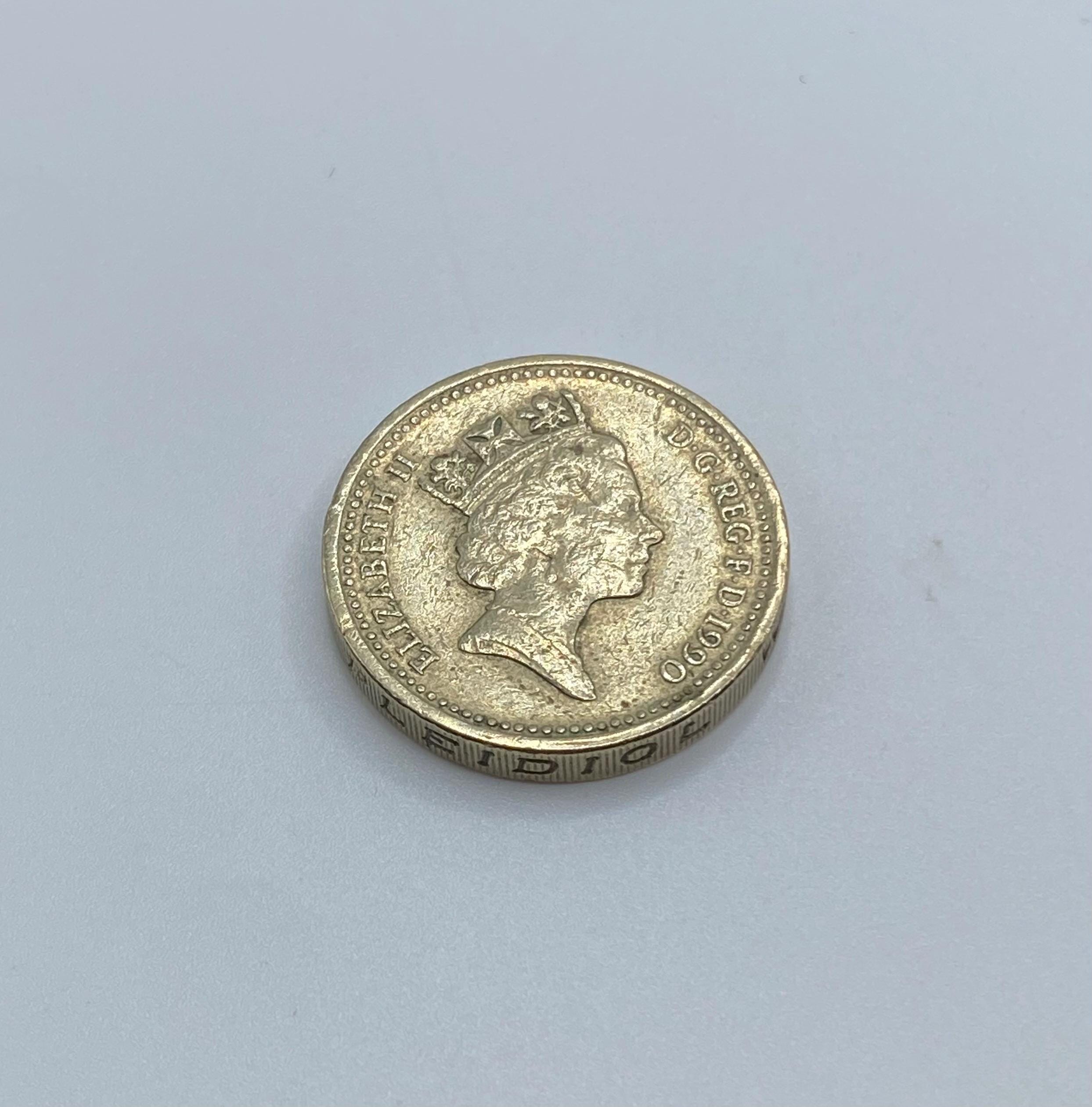 1987 1 pound coin - Etsy 日本