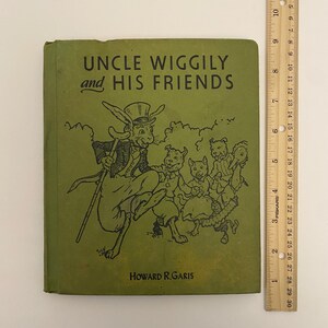 Vintage 1939 Uncle Wiggily and His Friends HC By Howard R. Garis Illustrated.