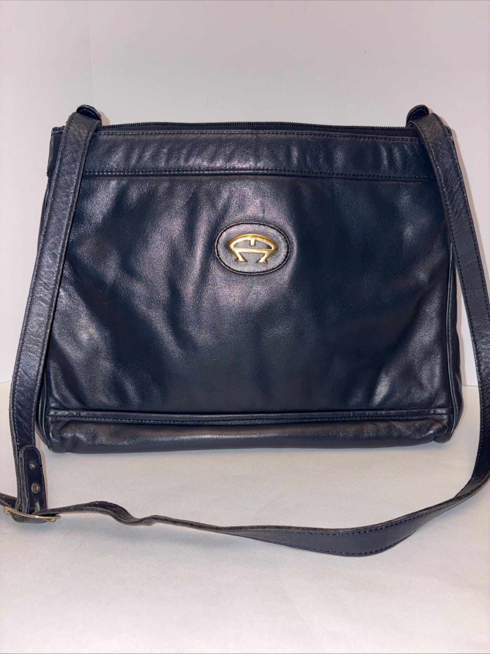 Sac à Main Bandoulière Etienne Aigner Bordeaux/marron - Fourre-tout Vintage, Occasion