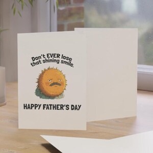 Sarcastic Fathers Day Card, Fun Fathers Day Gift, Card for Dad, Father&#39;s Day, Fathers Day Card From Son, Fathers Day Card From Daughter