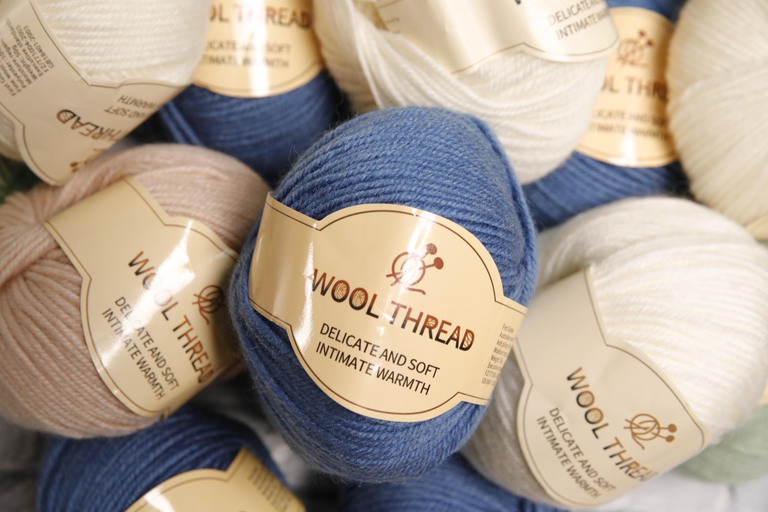 Soft Wool Yarn, Worsted Weight, Wool Yarn, Hand knitting wool, crochet wool yarn, Available in Multiple Colors